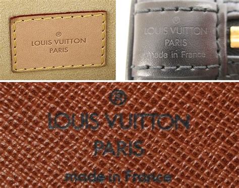 how to tell if vintage louis vuitton is real|authentic Louis Vuitton luggage tag.